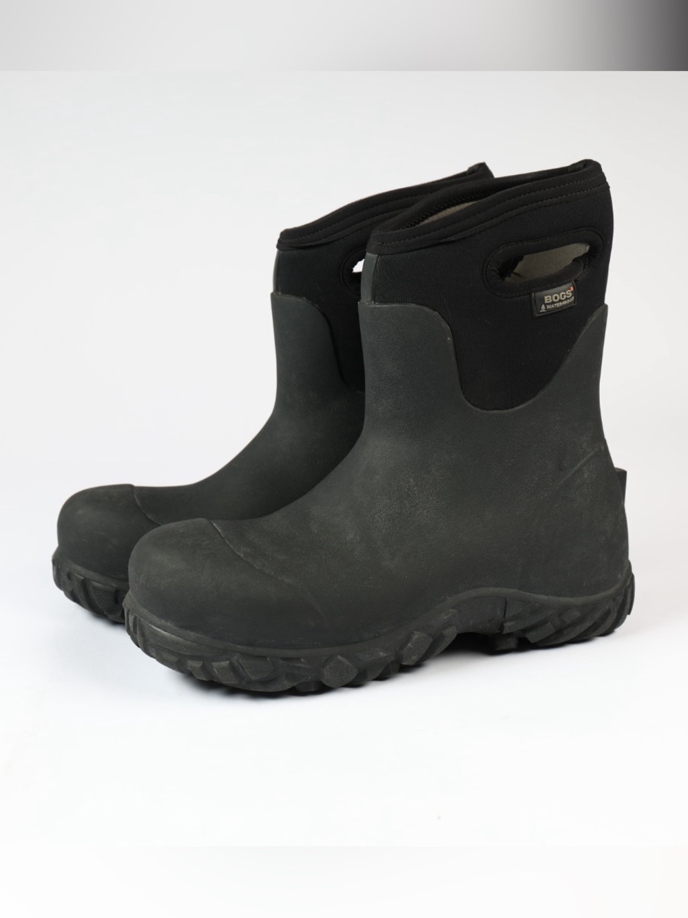 Men’s Bogs Workman Composite Toe Mid Size 9 Black